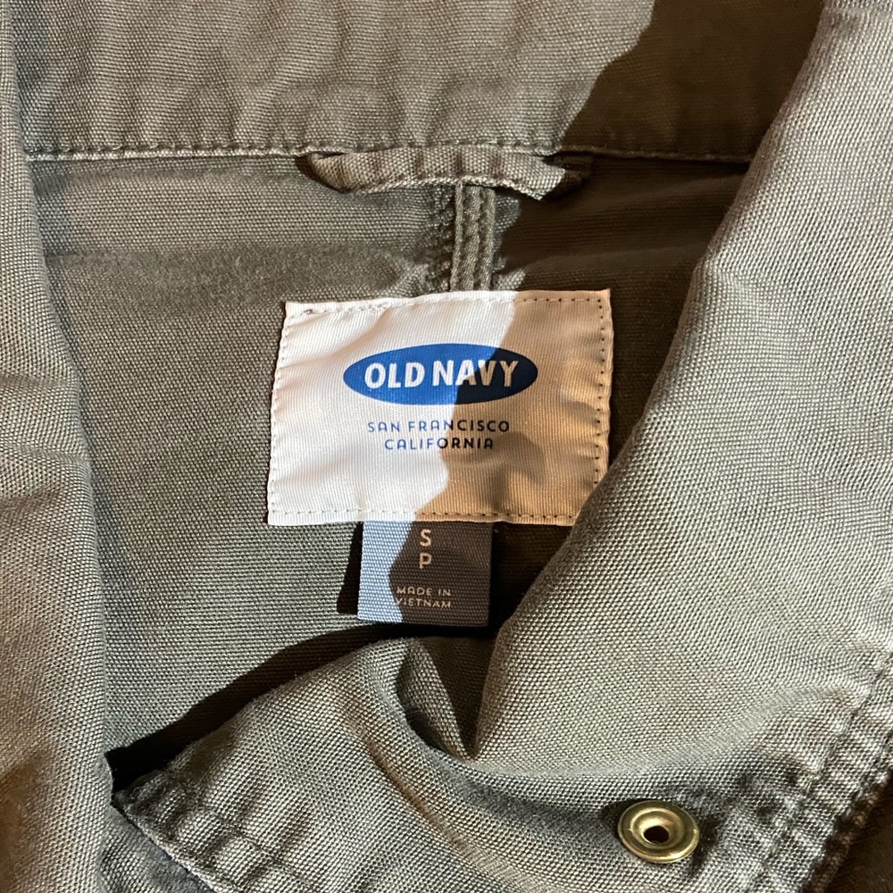 OLD NAVY || Army green jacket - Picture 3 of 4